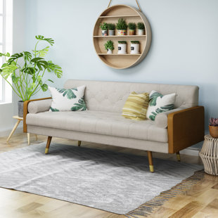 Modern Contemporary Wood Frame Sofa Allmodern Quickview