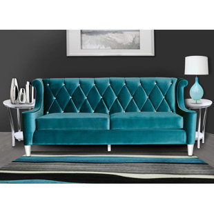 Royal Blue Velvet Couch Wayfair Quickview
