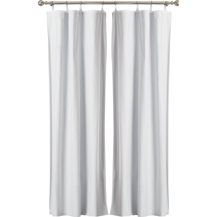 Alcott Hill Solid Max Blackout Thermal Single Curtain Liner Solid Max Blackout Thermal Single Curtain Liner