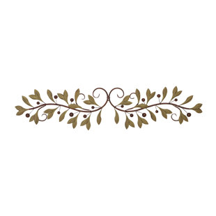 Large Metal Scroll Wall Decor Wayfair Metal Leaf Scroll Wall Décor