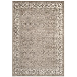 Carolus Traditional Taupe Area Rug