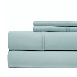 600 Thread Count 100% Cotton Sateen 4-piece Sheet Set