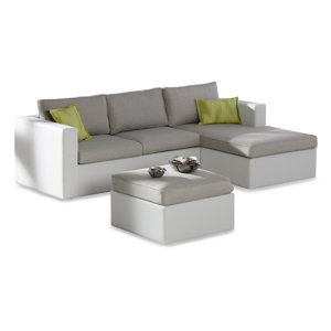 3-tlg. Sofa-Set Lara mit Kissen von Kampen Living