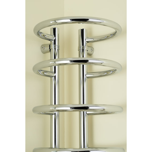 Dimplex Compact Corner Wall Mounted Electric Heated Towel Rail