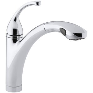 Fortu00e9 Single-Hole or 3-Hole Kitchen Sink Faucet with 10-1/8
