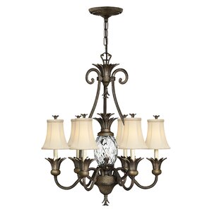 Terry 7-Light Shaded Chandelier