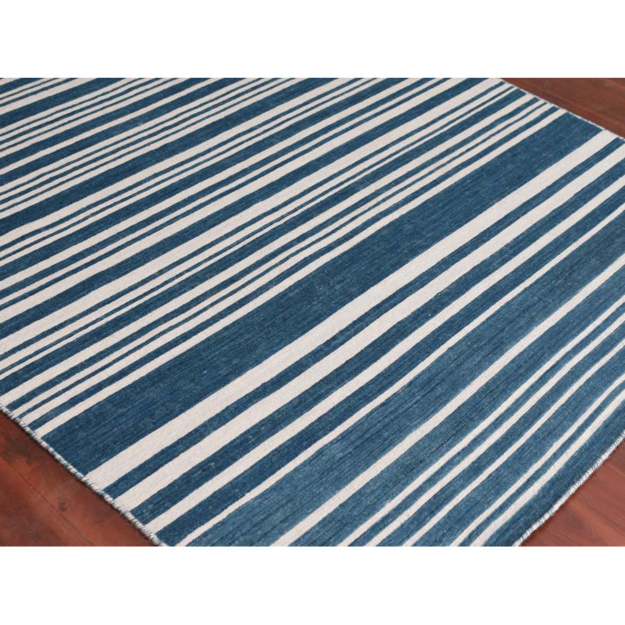 AMER Rugs Elana FlatWeave Blue Area Rug Wayfair