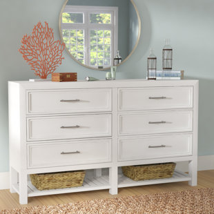 55 Inch Dresser Wayfair Elosie 6 Drawer Double Dresser