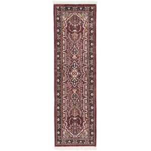 One-of-a-Kind Kashmir Kerman Hand-Knotted Rust Area Rug