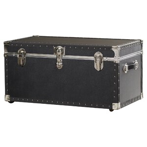 Demers Oversize Trunk with Wheels in Black