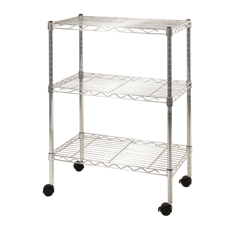 Wayfair Basics™ Wayfair Basics 3 Shelf Wire Shelving Unit & Reviews ...