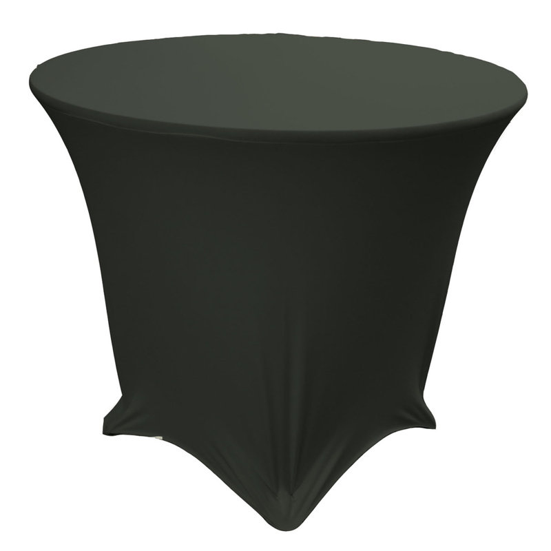 LA Linen Spandex Round Tablecloth & Reviews Wayfair