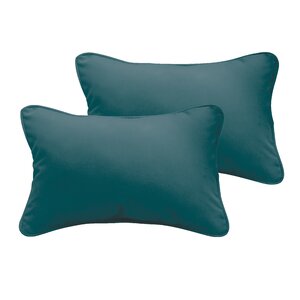 Branan Outdoor Lumbar Pillow (Set of 2)