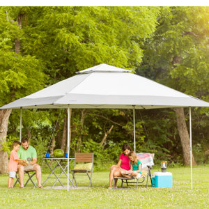 13 Ft. W x 13 Ft. D Steel Pop-Up Canopy