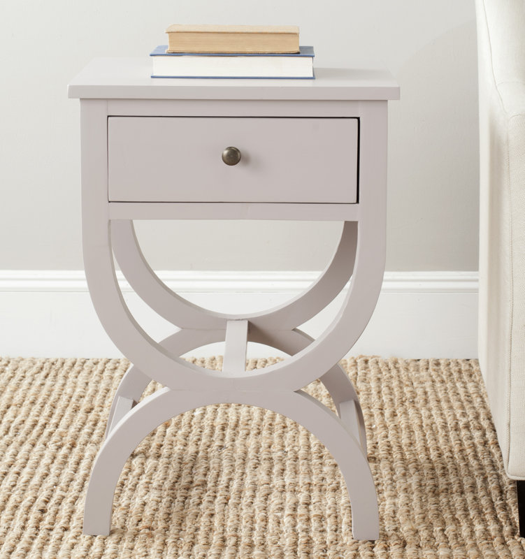 One Allium Way Laverriere End Table with Storage & Reviews Wayfair