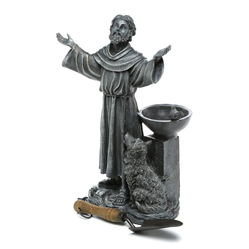Design Toscano St. Francis's Blessing Garden Statue & Reviews Wayfair