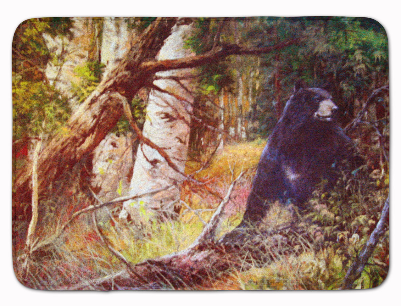 Loon Peak East Palo Alto Are You There Mr Black Bear Memory Foam Loon Peak East Palo Alto Are You There Mr Black Bear Memory Foam Bath Rug Wayfair