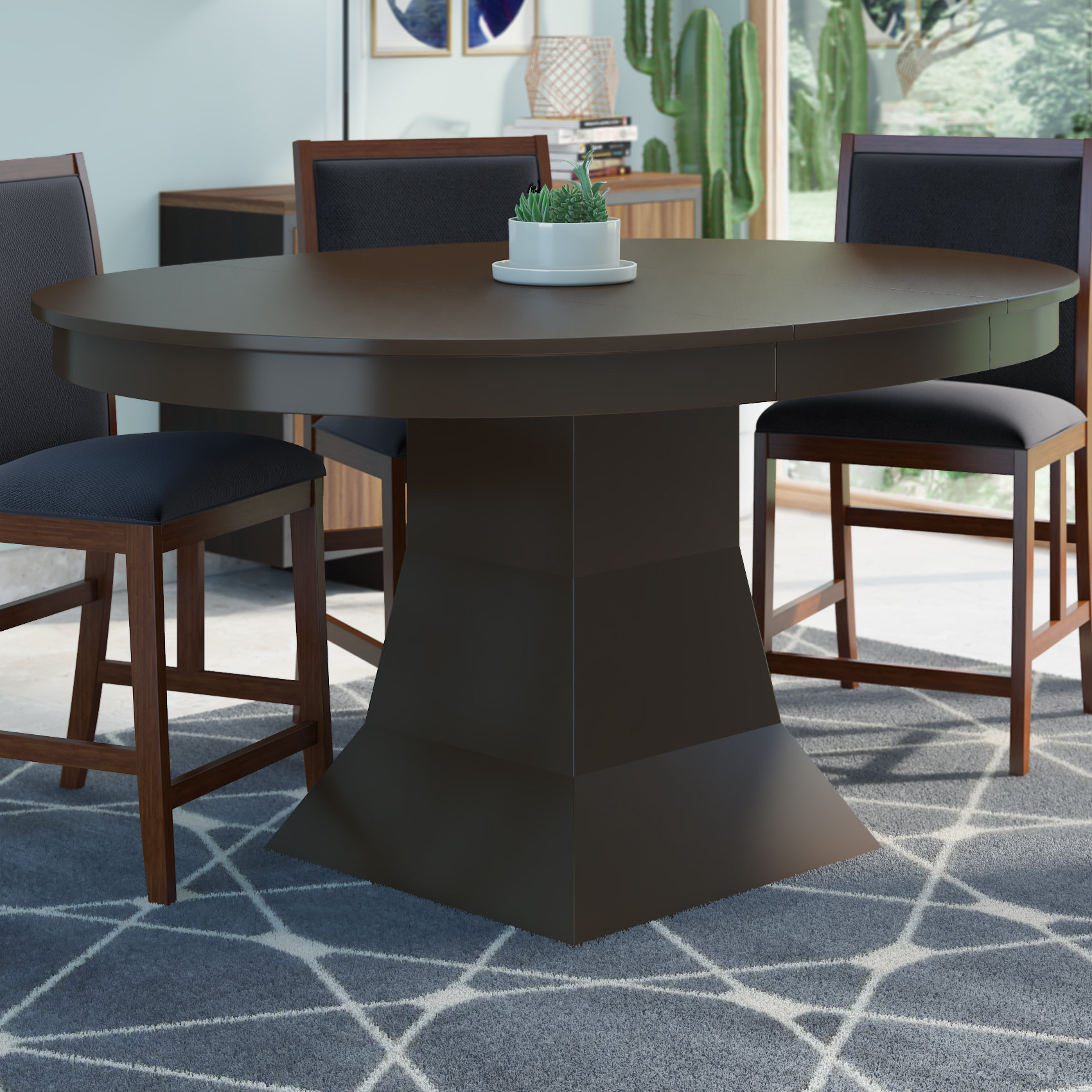 Wade Logan Newcastle Extendable Dining Table Wayfair