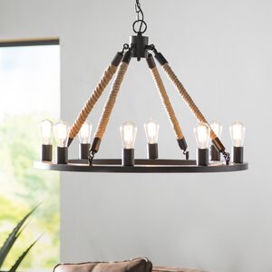 Inyo 8-Light Candle LED Style Chandelier