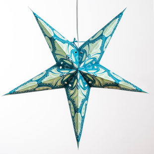 Star Pendant Light Wayfair Lotus Paper Star Pendant