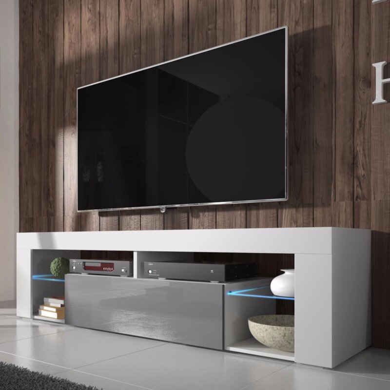 Selsey Living Hugo TV Stand for TVs up to 50" with LED ...