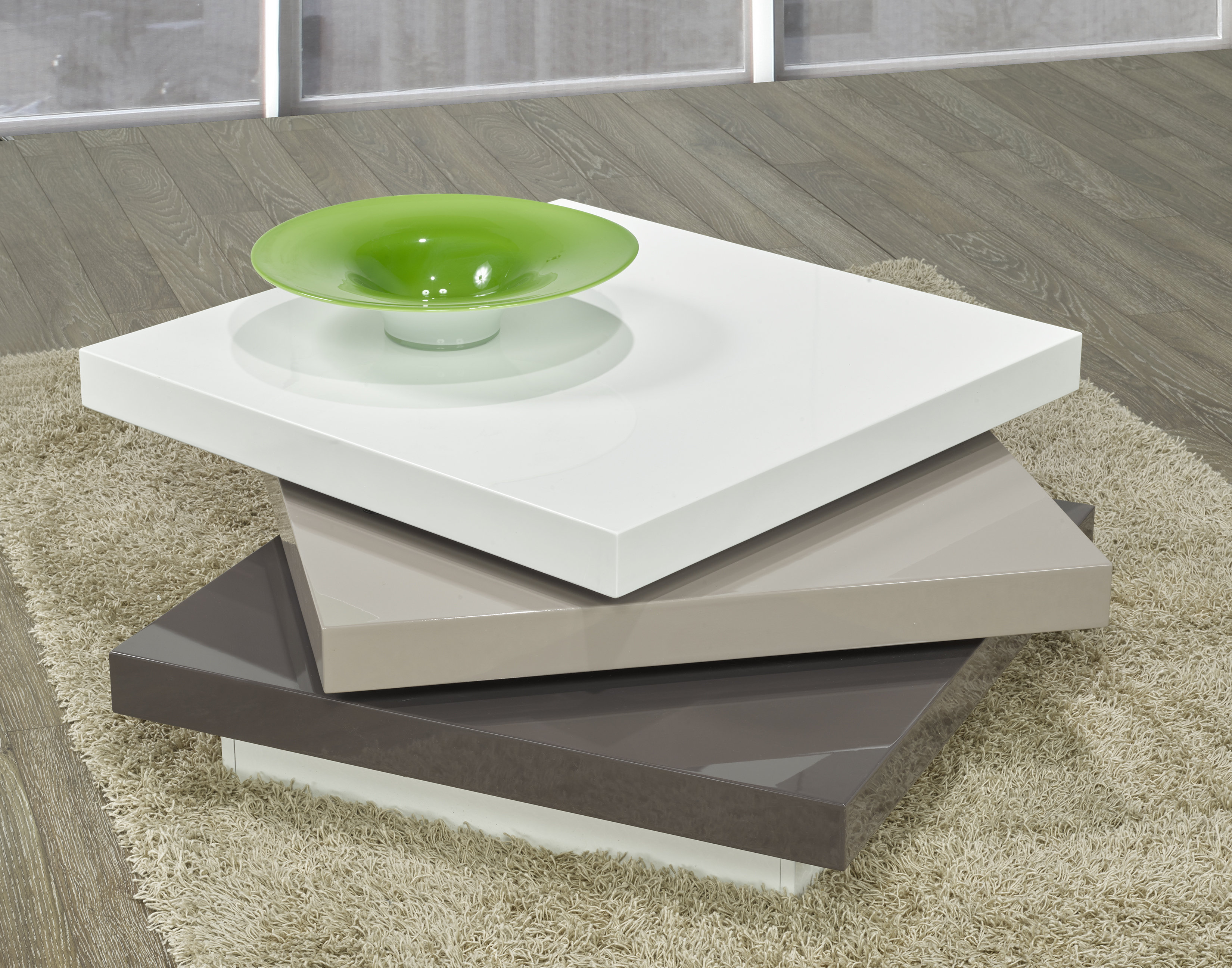 Orren Ellis Domonic Rotating Coffee Table Wayfair
