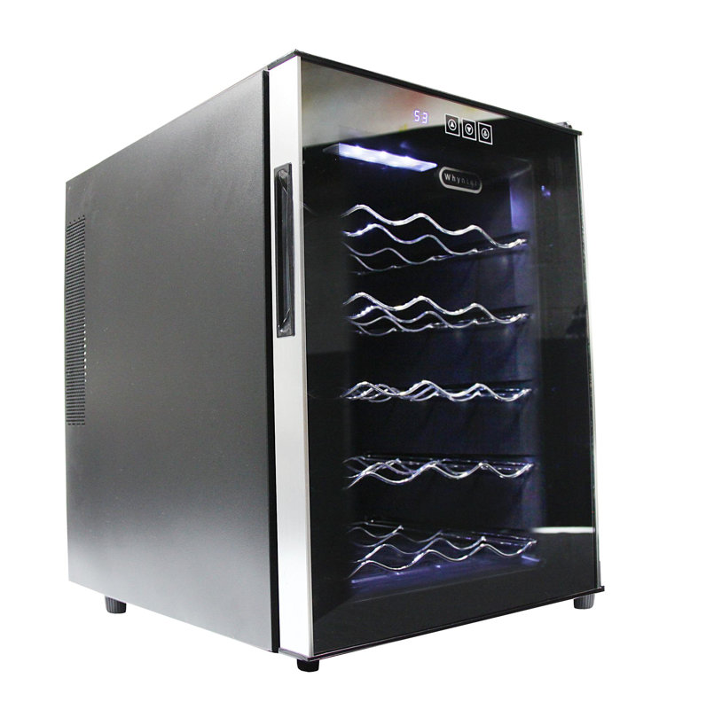 Whynter 20 Bottle Single Zone Freestanding Wine Cooler & Reviews Wayfair