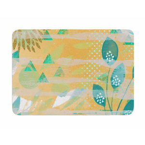 Foliage by Li Zamperini Memory Foam Bath Mat