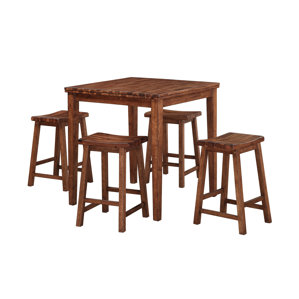 Blanco Point 5 Piece Dining Set by Loo..