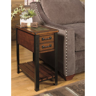 Very Narrow Side Table Wayfair End Table With Storage