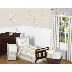 Mod Garden 5 Piece Toddler Bedding Set