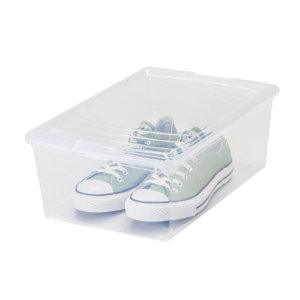 13.5 Quart Mens Shoe Storage Box (Set of 16)