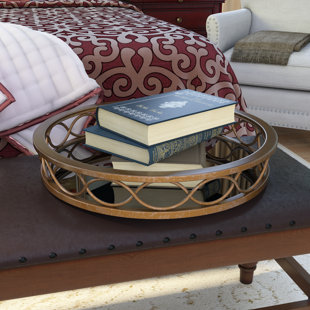 Farmhouse Rustic Decorative Trays Birch Lane 2 Piece Prestco Mirror Tray Set