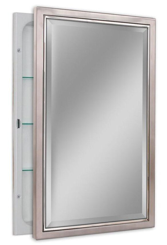Zipcode Design Knuth 16 X 26 Recessed Framed Medicine Cabinet With Knuth 16 X 26 Recessed Framed Medicine Cabinet With 3 Adjule Shelves