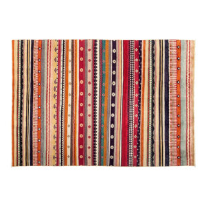 One-of-a-Kind Lori Hand-Knotted Multicolor Area Rug