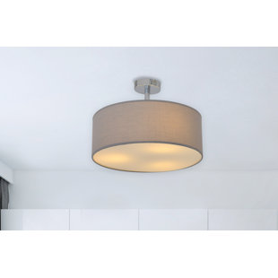 Flush Drum Ceiling Light Wayfair Co Uk Quickview