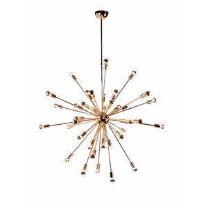 Helmetta 24-Light Sputnik Chandelier