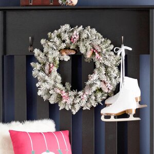 Dunhill Fir Wreath with 50 Clear Lights