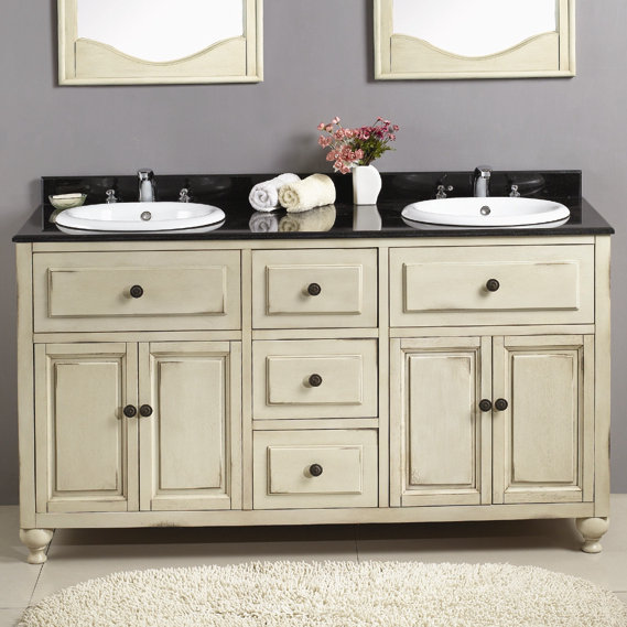 Ove Decors Birmingham 60" Double Bathroom Vanity Set & Reviews Wayfair