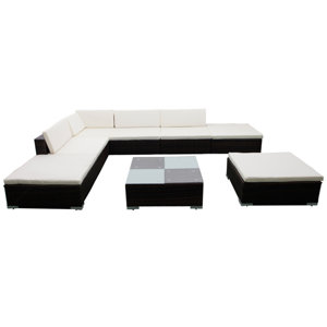 Loungemöbel-Set mit Kissen von Home Etc