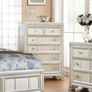 Tiffany 6 Drawer Chest by Fairfax Home Collections