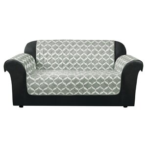 Furniture Flair Flash Box Cushion Loveseat Slipcover