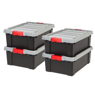 View Store It All Plastic Storage Tote Set of