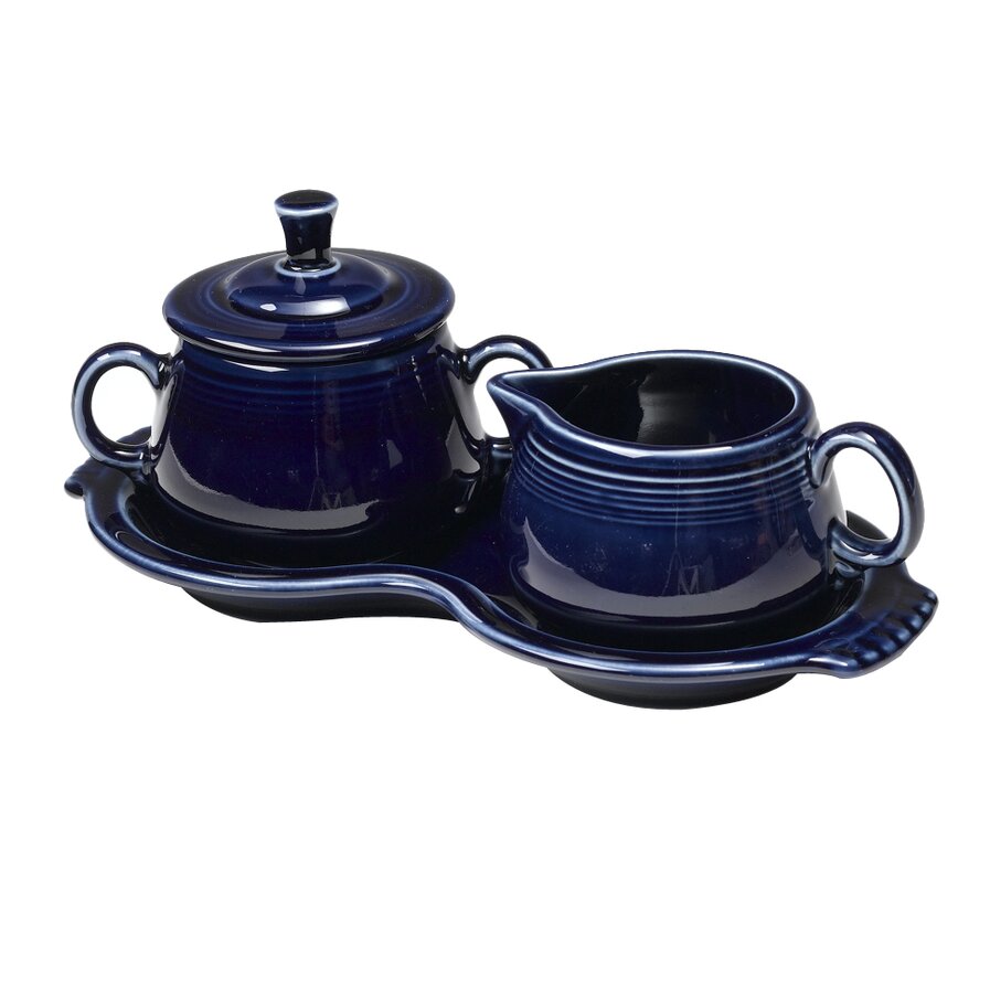 3 Piece Fiesta Sugar & Creamer Set