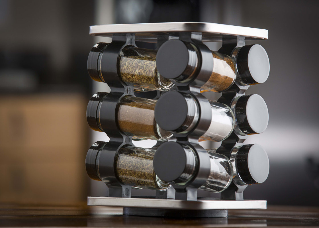 Modernhome Carousel 12 Jar Spice Jar & Rack Set & Reviews Wayfair.ca