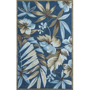 Roselawn Ocean Tropica Indoor Area Rug