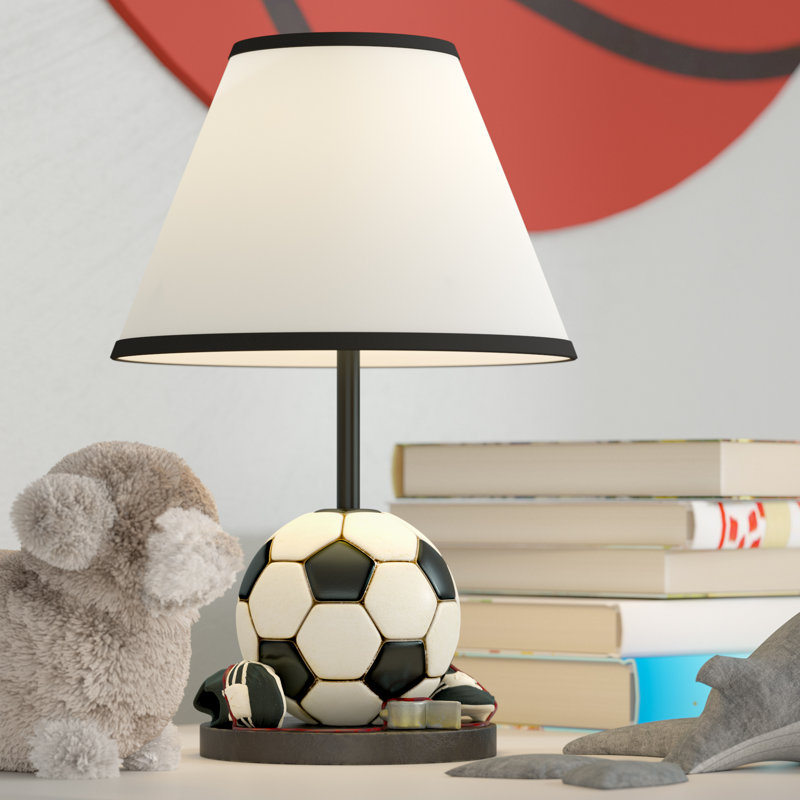 Zoomie Kids Arlinna Soccer Ball 12 Table Lamp Reviews Wayfair Arlinna Soccer Ball 12 Table Lamp