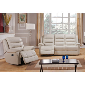 Shantell 2 Piece Leather Living Room Set by Red Barrel Studio