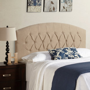 King Headboards You Ll Love Wayfair Sherburne Curved Upholstered Headboard