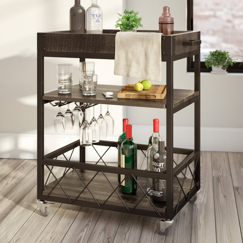 bar cart area